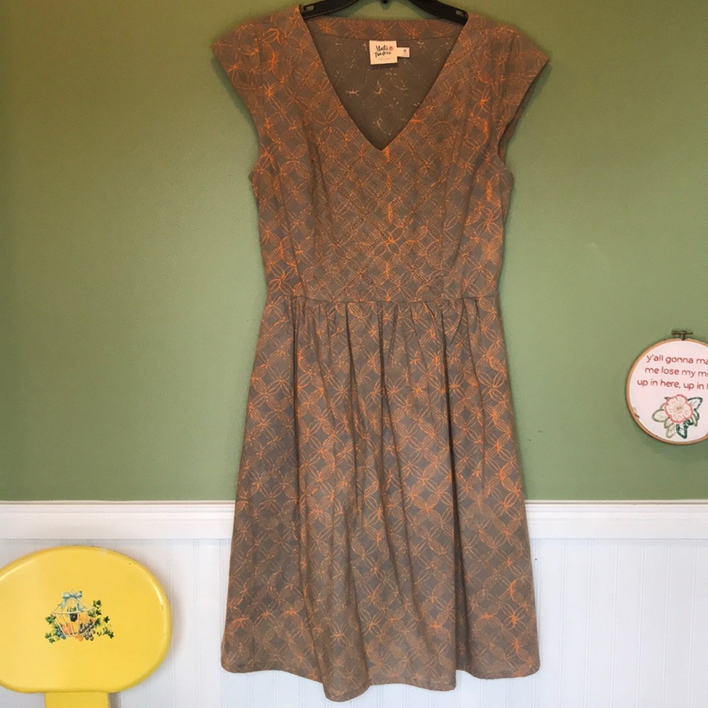 Mata Traders 100% cotton Fair Trade Dress Size MED